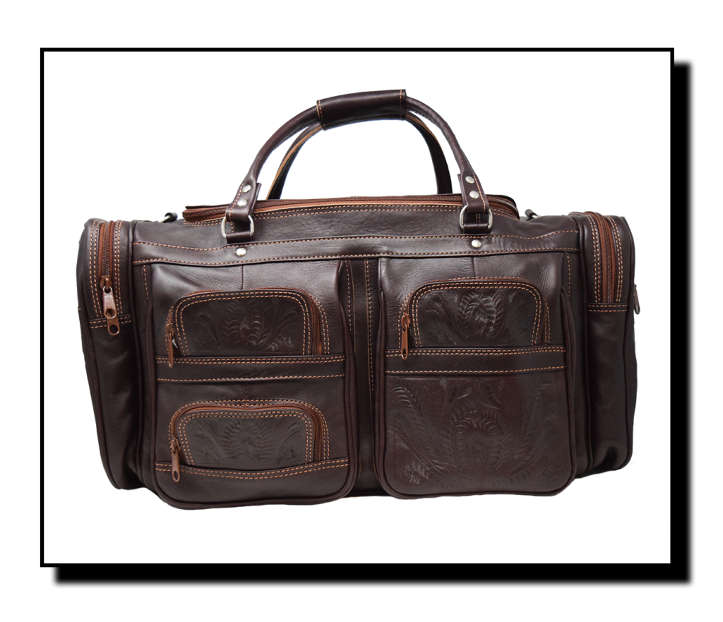 ropin-west-hand-tooled-leather-cowboy-duffle-bag