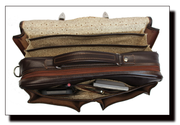 Western Leather Briefcase